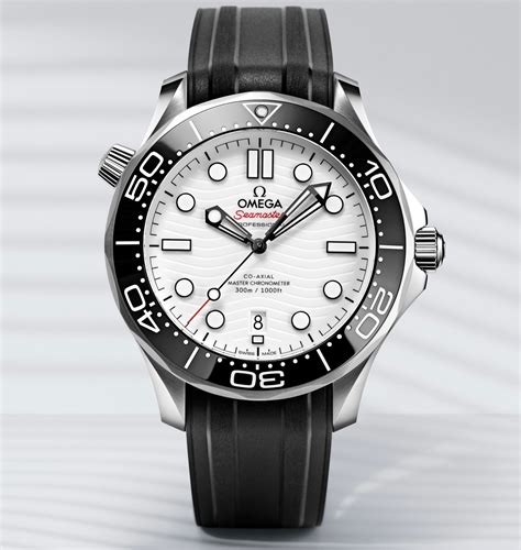 omega seamaster diver white dial